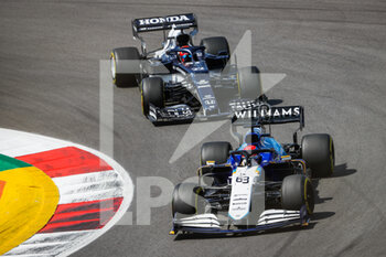 2021-05-02 - 63 RUSSELL George (gbr), Williams Racing F1 FW43B, action during the Formula 1 Heineken Grande Prémio de Portugal 2021 from April 30 to May 2, 2021 on the Algarve International Circuit, in Portimao, Portugal - Photo Antonin Vincent / DPPI - FORMULA 1 HEINEKEN GRANDE PREMIO DE PORTUGAL 2021 - FORMULA 1 - MOTORS
