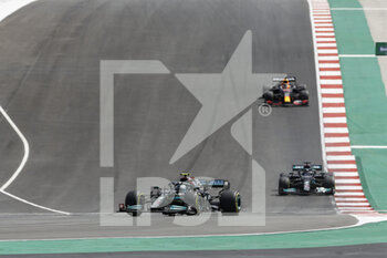 2021-05-02 - 77 BOTTAS Valtteri (fin), Mercedes AMG F1 GP W12 E Performance, action leading the race during the Formula 1 Heineken Grande Prémio de Portugal 2021 from April 30 to May 2, 2021 on the Algarve International Circuit, in Portimao, Portugal - Photo DPPI - FORMULA 1 HEINEKEN GRANDE PREMIO DE PORTUGAL 2021 - FORMULA 1 - MOTORS