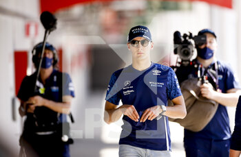 2021-05-06 - RUSSELL George (gbr), Williams Racing F1 FW43B, portrait during the Formula 1 Aramco Gran Premio De Espana 2021 from May 07 to 10, 2021 on the Circuit de Barcelona-Catalunya, in Montmelo, near Barcelona, Spain - Photo DPPI - FORMULA 1 ARAMCO GRAN PREMIO DE ESPANA 2021 - FORMULA 1 - MOTORS