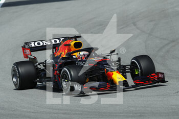 2021-05-07 - 33 VERSTAPPEN Max (nld), Red Bull Racing Honda RB16B, action during the Formula 1 Aramco Gran Premio De Espana 2021 from May 07 to 10, 2021 on the Circuit de Barcelona-Catalunya, in Montmelo, near Barcelona, Spain - Photo Xavi Bonilla / DPPI - FORMULA 1 ARAMCO GRAN PREMIO DE ESPANA 2021 - FORMULA 1 - MOTORS