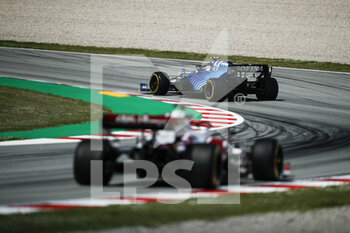 2021-05-07 - 63 RUSSELL George (gbr), Williams Racing F1 FW43B, action during the Formula 1 Aramco Gran Premio De Espana 2021 from May 07 to 10, 2021 on the Circuit de Barcelona-Catalunya, in Montmelo, near Barcelona, Spain - Photo Xavi Bonilla / DPPI - FORMULA 1 ARAMCO GRAN PREMIO DE ESPANA 2021 - FORMULA 1 - MOTORS