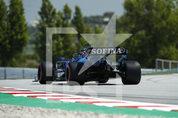 2021-05-08 - 63 RUSSELL George (gbr), Williams Racing F1 FW43B, action during the Formula 1 Aramco Gran Premio De Espana 2021 from May 07 to 10, 2021 on the Circuit de Barcelona-Catalunya, in Montmelo, near Barcelona, Spain - Photo Xavi Bonilla / DPPI - FORMULA 1 ARAMCO GRAN PREMIO DE ESPANA 2021 - FORMULA 1 - MOTORS