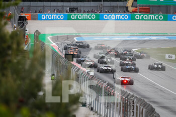 2021-05-09 - start of the race, depart, during the Formula 1 Aramco Gran Premio De Espana 2021 from May 07 to 10, 2021 on the Circuit de Barcelona-Catalunya, in Montmelo, near Barcelona, Spain - Photo Antonin Vincent / DPPI - FORMULA 1 ARAMCO GRAN PREMIO DE ESPANA 2021 - FORMULA 1 - MOTORS