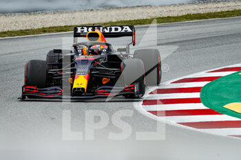2021-05-09 - 33 VERSTAPPEN Max (nld), Red Bull Racing Honda RB16B, action during the Formula 1 Aramco Gran Premio De Espana 2021 from May 07 to 10, 2021 on the Circuit de Barcelona-Catalunya, in Montmelo, near Barcelona, Spain - Photo Xavi Bonilla / DPPI - FORMULA 1 ARAMCO GRAN PREMIO DE ESPANA 2021 - FORMULA 1 - MOTORS