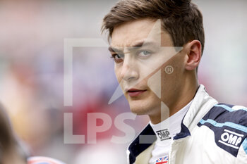 2021-05-09 - RUSSELL George (gbr), Williams Racing F1 FW43B, portrait during the Formula 1 Aramco Gran Premio De Espana 2021 from May 07 to 10, 2021 on the Circuit de Barcelona-Catalunya, in Montmelo, near Barcelona, Spain - Photo DPPI - FORMULA 1 ARAMCO GRAN PREMIO DE ESPANA 2021 - FORMULA 1 - MOTORS