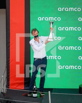 2021-05-09 - RATCLIFFE Jim, INEOS CEO and Mercedes co-owner, portrait podium during the Formula 1 Aramco Gran Premio De Espana 2021 from May 07 to 10, 2021 on the Circuit de Barcelona-Catalunya, in Montmelo, near Barcelona, Spain - Photo Antonin Vincent / DPPI - FORMULA 1 ARAMCO GRAN PREMIO DE ESPANA 2021 - FORMULA 1 - MOTORS