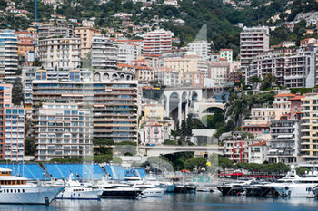 2021-05-19 - Monaco harbour during the 2021 Formula One World Championship, Grand Prix of Monaco from on May 20 to 23 in Monaco - Photo Florent Gooden / DPPI - 2021 FORMULA ONE WORLD CHAMPIONSHIP, GRAND PRIX OF MONACO - FORMULA 1 - MOTORS
