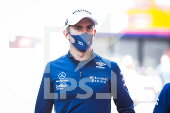 2021-05-19 - LATIFI Nicholas (can), Williams Racing F1 FW43B, portrait during the 2021 Formula One World Championship, Grand Prix of Monaco from on May 20 to 23 in Monaco - Photo Florent Gooden / DPPI - 2021 FORMULA ONE WORLD CHAMPIONSHIP, GRAND PRIX OF MONACO - FORMULA 1 - MOTORS