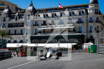 2021-05-19 - 63 RUSSELL George (gbr), Williams Racing F1 FW43B, action during the 2021 Formula One World Championship, Grand Prix of Monaco from on May 20 to 23 in Monaco - Photo Florent Gooden / DPPI - 2021 FORMULA ONE WORLD CHAMPIONSHIP, GRAND PRIX OF MONACO - FORMULA 1 - MOTORS
