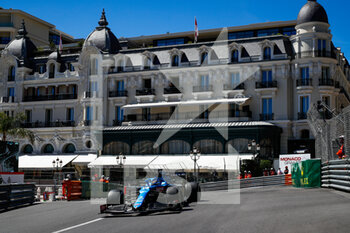 2021-05-19 - 14 ALONSO Fernando (spa), Alpine F1 A521, action during the 2021 Formula One World Championship, Grand Prix of Monaco from on May 20 to 23 in Monaco - Photo Florent Gooden / DPPI - 2021 FORMULA ONE WORLD CHAMPIONSHIP, GRAND PRIX OF MONACO - FORMULA 1 - MOTORS