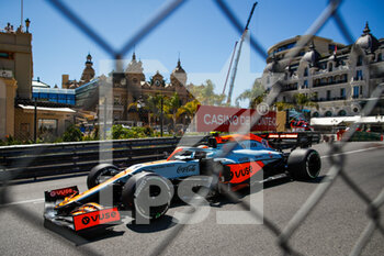 2021-05-19 - 04 NORRIS Lando (gbr), McLaren MCL35M, action during the 2021 Formula One World Championship, Grand Prix of Monaco from on May 20 to 23 in Monaco - Photo Florent Gooden / DPPI - 2021 FORMULA ONE WORLD CHAMPIONSHIP, GRAND PRIX OF MONACO - FORMULA 1 - MOTORS
