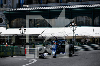 2021-05-19 - 10 GASLY Pierre (fra), Scuderia AlphaTauri Honda AT02, action during the 2021 Formula One World Championship, Grand Prix of Monaco from on May 20 to 23 in Monaco - Photo Florent Gooden / DPPI - 2021 FORMULA ONE WORLD CHAMPIONSHIP, GRAND PRIX OF MONACO - FORMULA 1 - MOTORS