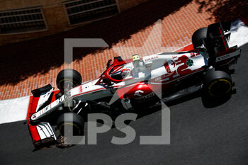 2021-05-19 - 99 GIOVINAZZI Antonio (ita), Alfa Romeo Racing ORLEN C41, action during the 2021 Formula One World Championship, Grand Prix of Monaco from on May 20 to 23 in Monaco - Photo Florent Gooden / DPPI - 2021 FORMULA ONE WORLD CHAMPIONSHIP, GRAND PRIX OF MONACO - FORMULA 1 - MOTORS