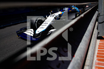 2021-05-19 - 63 RUSSELL George (gbr), Williams Racing F1 FW43B, action during the 2021 Formula One World Championship, Grand Prix of Monaco from on May 20 to 23 in Monaco - Photo Florent Gooden / DPPI - 2021 FORMULA ONE WORLD CHAMPIONSHIP, GRAND PRIX OF MONACO - FORMULA 1 - MOTORS