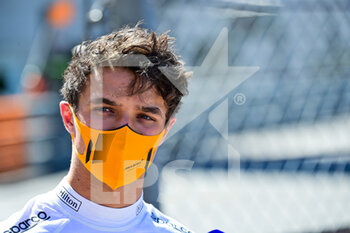 2021-05-19 - NORRIS Lando (gbr), McLaren MCL35M, portrait during the 2021 Formula One World Championship, Grand Prix of Monaco from on May 20 to 23 in Monaco - Photo DPPI - 2021 FORMULA ONE WORLD CHAMPIONSHIP, GRAND PRIX OF MONACO - FORMULA 1 - MOTORS