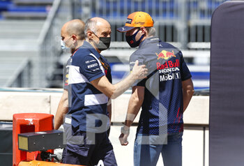 2021-05-20 - TOST Franz (aut), Team Principal of Scuderia AlphaTauri, VERSTAPPEN Max (ned), Red Bull Racing Honda RB16B, portrait during the 2021 Formula One World Championship, Grand Prix of Monaco from on May 20 to 23 in Monaco - Photo DPPI - 2021 FORMULA ONE WORLD CHAMPIONSHIP, GRAND PRIX OF MONACO - FORMULA 1 - MOTORS