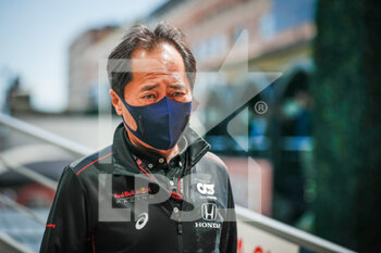 2021-05-20 - TANABE Toyoharu, Technical Director of Honda Racing F1, portrait during the 2021 Formula One World Championship, Grand Prix of Monaco from on May 20 to 23 in Monaco - Photo Antonin Vincent / DPPI - 2021 FORMULA ONE WORLD CHAMPIONSHIP, GRAND PRIX OF MONACO - FORMULA 1 - MOTORS