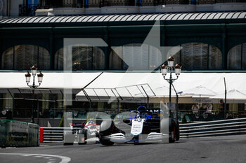 2021-05-20 - 63 RUSSELL George (gbr), Williams Racing F1 FW43B, action during the 2021 Formula One World Championship, Grand Prix of Monaco from on May 20 to 23 in Monaco - Photo Florent Gooden / DPPI - 2021 FORMULA ONE WORLD CHAMPIONSHIP, GRAND PRIX OF MONACO - FORMULA 1 - MOTORS