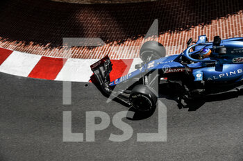 2021-05-20 - 14 ALONSO Fernando (spa), Alpine F1 A521, action during the 2021 Formula One World Championship, Grand Prix of Monaco from on May 20 to 23 in Monaco - Photo Florent Gooden / DPPI - 2021 FORMULA ONE WORLD CHAMPIONSHIP, GRAND PRIX OF MONACO - FORMULA 1 - MOTORS