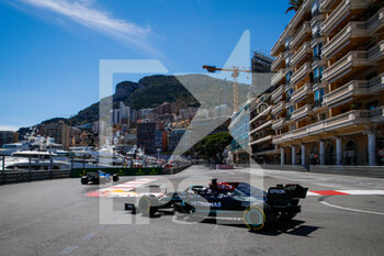 2021-05-20 - 44 HAMILTON Lewis (gbr), Mercedes AMG F1 GP W12 E Performance, action during the 2021 Formula One World Championship, Grand Prix of Monaco from on May 20 to 23 in Monaco - Photo Florent Gooden / DPPI - 2021 FORMULA ONE WORLD CHAMPIONSHIP, GRAND PRIX OF MONACO - FORMULA 1 - MOTORS