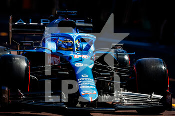 2021-05-20 - 14 ALONSO Fernando (spa), Alpine F1 A521, action during the 2021 Formula One World Championship, Grand Prix of Monaco from on May 20 to 23 in Monaco - Photo Antonin Vincent / DPPI - 2021 FORMULA ONE WORLD CHAMPIONSHIP, GRAND PRIX OF MONACO - FORMULA 1 - MOTORS