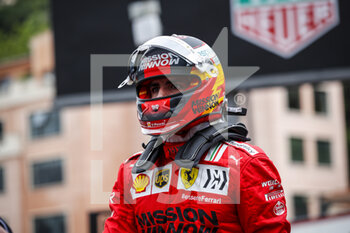 2021-05-20 - SAINZ Carlos (spa), Scuderia Ferrari SF21, portrait during the 2021 Formula One World Championship, Grand Prix of Monaco from on May 20 to 23 in Monaco - Photo Florent Gooden / DPPI - 2021 FORMULA ONE WORLD CHAMPIONSHIP, GRAND PRIX OF MONACO - FORMULA 1 - MOTORS