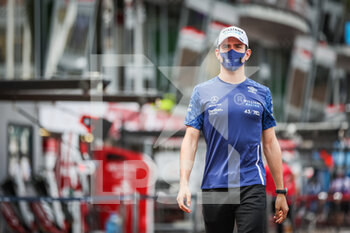 2021-05-21 - LATIFI Nicholas (can), Williams Racing F1 FW43B, portrait during the 2021 Formula One World Championship, Grand Prix of Monaco from on May 20 to 23 in Monaco - Photo Antonin Vincent / DPPI - 2021 FORMULA ONE WORLD CHAMPIONSHIP, GRAND PRIX OF MONACO - FORMULA 1 - MOTORS