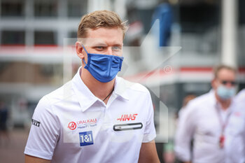 2021-05-21 - SCHUMACHER Mick (ger), Haas F1 Team VF-21 Ferrari, portrait during the 2021 Formula One World Championship, Grand Prix of Monaco from on May 20 to 23 in Monaco - Photo Antonin Vincent / DPPI - 2021 FORMULA ONE WORLD CHAMPIONSHIP, GRAND PRIX OF MONACO - FORMULA 1 - MOTORS