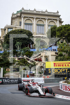 2021-05-22 - 07 RAIKKONEN Kimi (fin), Alfa Romeo Racing ORLEN C41, action during the 2021 Formula One World Championship, Grand Prix of Monaco from on May 20 to 23 in Monaco - Photo Florent Gooden / DPPI - 2021 FORMULA ONE WORLD CHAMPIONSHIP, GRAND PRIX OF MONACO - FORMULA 1 - MOTORS