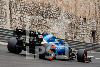 2021-05-22 - 14 ALONSO Fernando (spa), Alpine F1 A521, action during the 2021 Formula One World Championship, Grand Prix of Monaco from on May 20 to 23 in Monaco - Photo Florent Gooden / DPPI - 2021 FORMULA ONE WORLD CHAMPIONSHIP, GRAND PRIX OF MONACO - FORMULA 1 - MOTORS