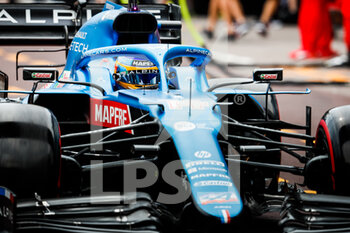 2021-05-22 - 14 ALONSO Fernando (spa), Alpine F1 A521, action during the 2021 Formula One World Championship, Grand Prix of Monaco from on May 20 to 23 in Monaco - Photo Antonin Vincent / DPPI - 2021 FORMULA ONE WORLD CHAMPIONSHIP, GRAND PRIX OF MONACO - FORMULA 1 - MOTORS