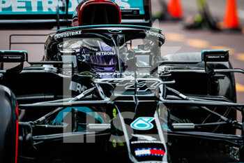 2021-05-22 - 44 HAMILTON Lewis (gbr), Mercedes AMG F1 GP W12 E Performance, action during the 2021 Formula One World Championship, Grand Prix of Monaco from on May 20 to 23 in Monaco - Photo Antonin Vincent / DPPI - 2021 FORMULA ONE WORLD CHAMPIONSHIP, GRAND PRIX OF MONACO - FORMULA 1 - MOTORS