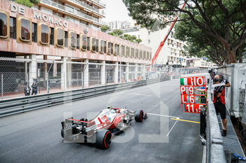 2021-05-22 - 99 GIOVINAZZI Antonio (ita), Alfa Romeo Racing ORLEN C41, action during the 2021 Formula One World Championship, Grand Prix of Monaco from on May 20 to 23 in Monaco - Photo Antonin Vincent / DPPI - 2021 FORMULA ONE WORLD CHAMPIONSHIP, GRAND PRIX OF MONACO - FORMULA 1 - MOTORS