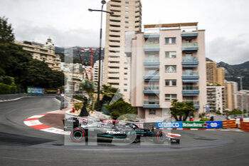 2021-05-22 - 44 HAMILTON Lewis (gbr), Mercedes AMG F1 GP W12 E Performance, action during the 2021 Formula One World Championship, Grand Prix of Monaco from on May 20 to 23 in Monaco - Photo Florent Gooden / DPPI - 2021 FORMULA ONE WORLD CHAMPIONSHIP, GRAND PRIX OF MONACO - FORMULA 1 - MOTORS