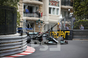 2021-05-22 - BOTTAS Valtteri (fin), Mercedes AMG F1 GP W12 E Performance, action during the 2021 Formula One World Championship, Grand Prix of Monaco from on May 20 to 23 in Monaco - Photo DPPI - 2021 FORMULA ONE WORLD CHAMPIONSHIP, GRAND PRIX OF MONACO - FORMULA 1 - MOTORS