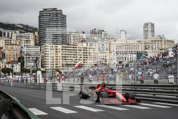 2021-05-22 - 16 LECLERC Charles (mco), Scuderia Ferrari SF21, action during the 2021 Formula One World Championship, Grand Prix of Monaco from on May 20 to 23 in Monaco - Photo Florent Gooden / DPPI - 2021 FORMULA ONE WORLD CHAMPIONSHIP, GRAND PRIX OF MONACO - FORMULA 1 - MOTORS