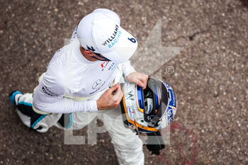 2021-05-22 - LATIFI Nicholas (can), Williams Racing F1 FW43B, portrait during the 2021 Formula One World Championship, Grand Prix of Monaco from on May 20 to 23 in Monaco - Photo Antonin Vincent / DPPI - 2021 FORMULA ONE WORLD CHAMPIONSHIP, GRAND PRIX OF MONACO - FORMULA 1 - MOTORS