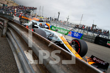 2021-05-22 - 04 NORRIS Lando (gbr), McLaren MCL35M, action during the 2021 Formula One World Championship, Grand Prix of Monaco from on May 20 to 23 in Monaco - Photo Florent Gooden / DPPI - 2021 FORMULA ONE WORLD CHAMPIONSHIP, GRAND PRIX OF MONACO - FORMULA 1 - MOTORS