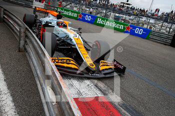 2021-05-22 - 03 RICCIARDO Daniel (aus), McLaren MCL35M, action during the 2021 Formula One World Championship, Grand Prix of Monaco from on May 20 to 23 in Monaco - Photo Florent Gooden / DPPI - 2021 FORMULA ONE WORLD CHAMPIONSHIP, GRAND PRIX OF MONACO - FORMULA 1 - MOTORS