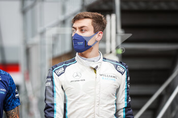 2021-05-22 - RUSSELL George (gbr), Williams Racing F1 FW43B, portrait during the 2021 Formula One World Championship, Grand Prix of Monaco from on May 20 to 23 in Monaco - Photo Antonin Vincent / DPPI - 2021 FORMULA ONE WORLD CHAMPIONSHIP, GRAND PRIX OF MONACO - FORMULA 1 - MOTORS
