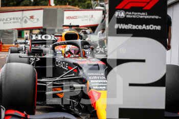 2021-05-22 - 33 VERSTAPPEN Max (nld), Red Bull Racing Honda RB16B, action during the 2021 Formula One World Championship, Grand Prix of Monaco from on May 20 to 23 in Monaco - Photo Florent Gooden / DPPI - 2021 FORMULA ONE WORLD CHAMPIONSHIP, GRAND PRIX OF MONACO - FORMULA 1 - MOTORS