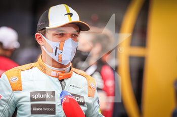 2021-05-22 - NORRIS Lando (gbr), McLaren MCL35M, portrait during the 2021 Formula One World Championship, Grand Prix of Monaco from on May 20 to 23 in Monaco - Photo Antonin Vincent / DPPI - 2021 FORMULA ONE WORLD CHAMPIONSHIP, GRAND PRIX OF MONACO - FORMULA 1 - MOTORS