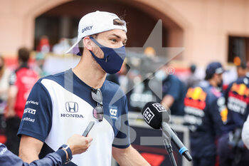 2021-05-22 - GASLY Pierre (fra), Scuderia AlphaTauri Honda AT02, portrait during the 2021 Formula One World Championship, Grand Prix of Monaco from on May 20 to 23 in Monaco - Photo Antonin Vincent / DPPI - 2021 FORMULA ONE WORLD CHAMPIONSHIP, GRAND PRIX OF MONACO - FORMULA 1 - MOTORS