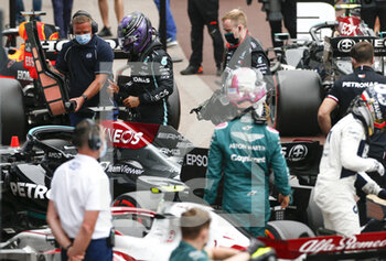 2021-05-22 - HAMILTON Lewis (gbr), Mercedes AMG F1 GP W12 E Performance, portrait during the 2021 Formula One World Championship, Grand Prix of Monaco from on May 20 to 23 in Monaco - Photo DPPI - 2021 FORMULA ONE WORLD CHAMPIONSHIP, GRAND PRIX OF MONACO - FORMULA 1 - MOTORS