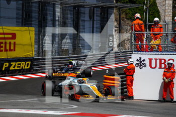 2021-05-23 - 04 NORRIS Lando (gbr), McLaren MCL35M, 10 GASLY Pierre (fra), Scuderia AlphaTauri Honda AT02, action during the 2021 Formula One World Championship, Grand Prix of Monaco from on May 20 to 23 in Monaco - Photo Florent Gooden / DPPI - 2021 FORMULA ONE WORLD CHAMPIONSHIP, GRAND PRIX OF MONACO - FORMULA 1 - MOTORS