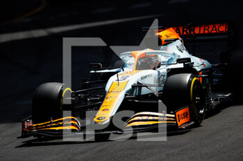 2021-05-23 - 03 RICCIARDO Daniel (aus), McLaren MCL35M, action during the 2021 Formula One World Championship, Grand Prix of Monaco from on May 20 to 23 in Monaco - Photo Antonin Vincent / DPPI - 2021 FORMULA ONE WORLD CHAMPIONSHIP, GRAND PRIX OF MONACO - FORMULA 1 - MOTORS
