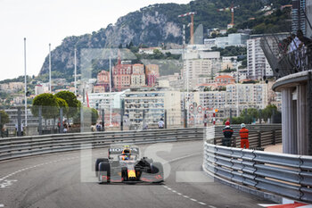 2021-05-23 - 11 PEREZ Sergio (mex), Red Bull Racing Honda RB16B, action during the 2021 Formula One World Championship, Grand Prix of Monaco from on May 20 to 23 in Monaco - Photo Antonin Vincent / DPPI - 2021 FORMULA ONE WORLD CHAMPIONSHIP, GRAND PRIX OF MONACO - FORMULA 1 - MOTORS