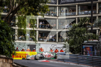 2021-05-23 - 07 RAIKKONEN Kimi (fin), Alfa Romeo Racing ORLEN C41, action during the 2021 Formula One World Championship, Grand Prix of Monaco from on May 20 to 23 in Monaco - Photo Florent Gooden / DPPI - 2021 FORMULA ONE WORLD CHAMPIONSHIP, GRAND PRIX OF MONACO - FORMULA 1 - MOTORS