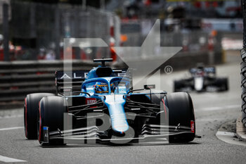 2021-05-23 - 14 ALONSO Fernando (spa), Alpine F1 A521, action during the 2021 Formula One World Championship, Grand Prix of Monaco from on May 20 to 23 in Monaco - Photo Antonin Vincent / DPPI - 2021 FORMULA ONE WORLD CHAMPIONSHIP, GRAND PRIX OF MONACO - FORMULA 1 - MOTORS