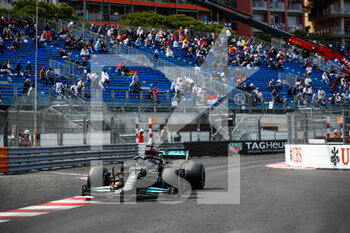 2021-05-23 - 44 HAMILTON Lewis (gbr), Mercedes AMG F1 GP W12 E Performance, action during the 2021 Formula One World Championship, Grand Prix of Monaco from on May 20 to 23 in Monaco - Photo Florent Gooden / DPPI - 2021 FORMULA ONE WORLD CHAMPIONSHIP, GRAND PRIX OF MONACO - FORMULA 1 - MOTORS